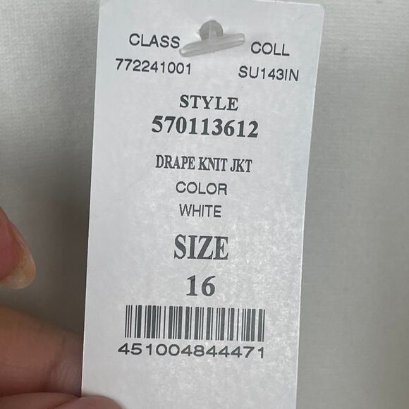 White House Black Market Blazer size..16 NEW READ DESC - Picture 7 of 11